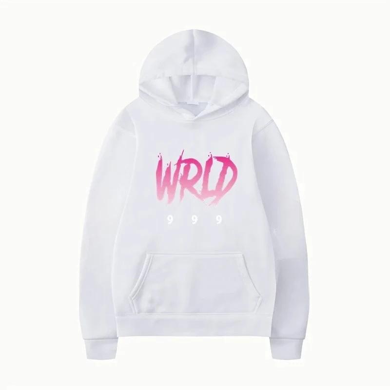 Men's Fashionable Hoodie American Singer Juice Wrld Pattern Casual Print Men's Hoodie Comfortable High-quality Top