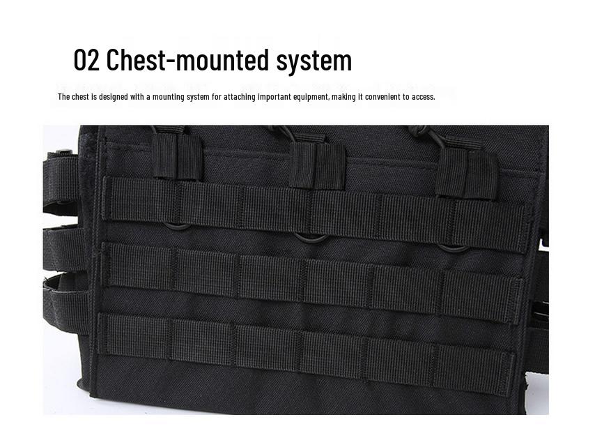 JPC Lightweight Tactical Vest - Multifunctional Outdoor Military Fan Gear