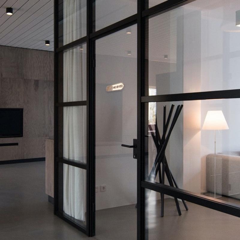 Restaurant Door Privacy Sign Booked Slider Indicator Signs Hanger Logo Sticker For Conference Meeting Progress Office