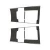 For Mazda 3 Axela  Carbon Fiber Car Center Console Gear Shifter Panel Frame Trim Cover Decoration Sticker Auto Accessories