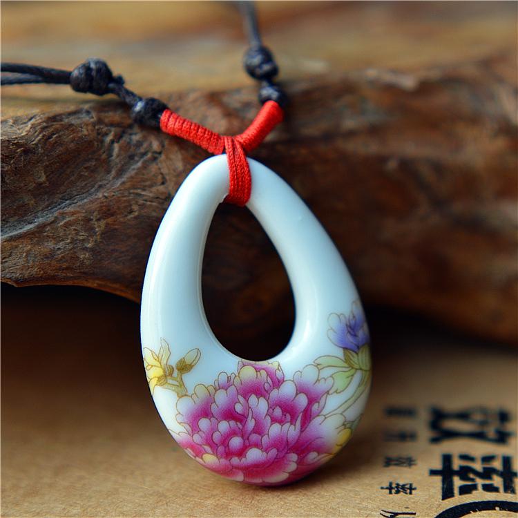 Women's Ceramics Fashion Necklaces & Pendants Wholesale Jewelry  for Women Woman Lady Dropshipping #1119