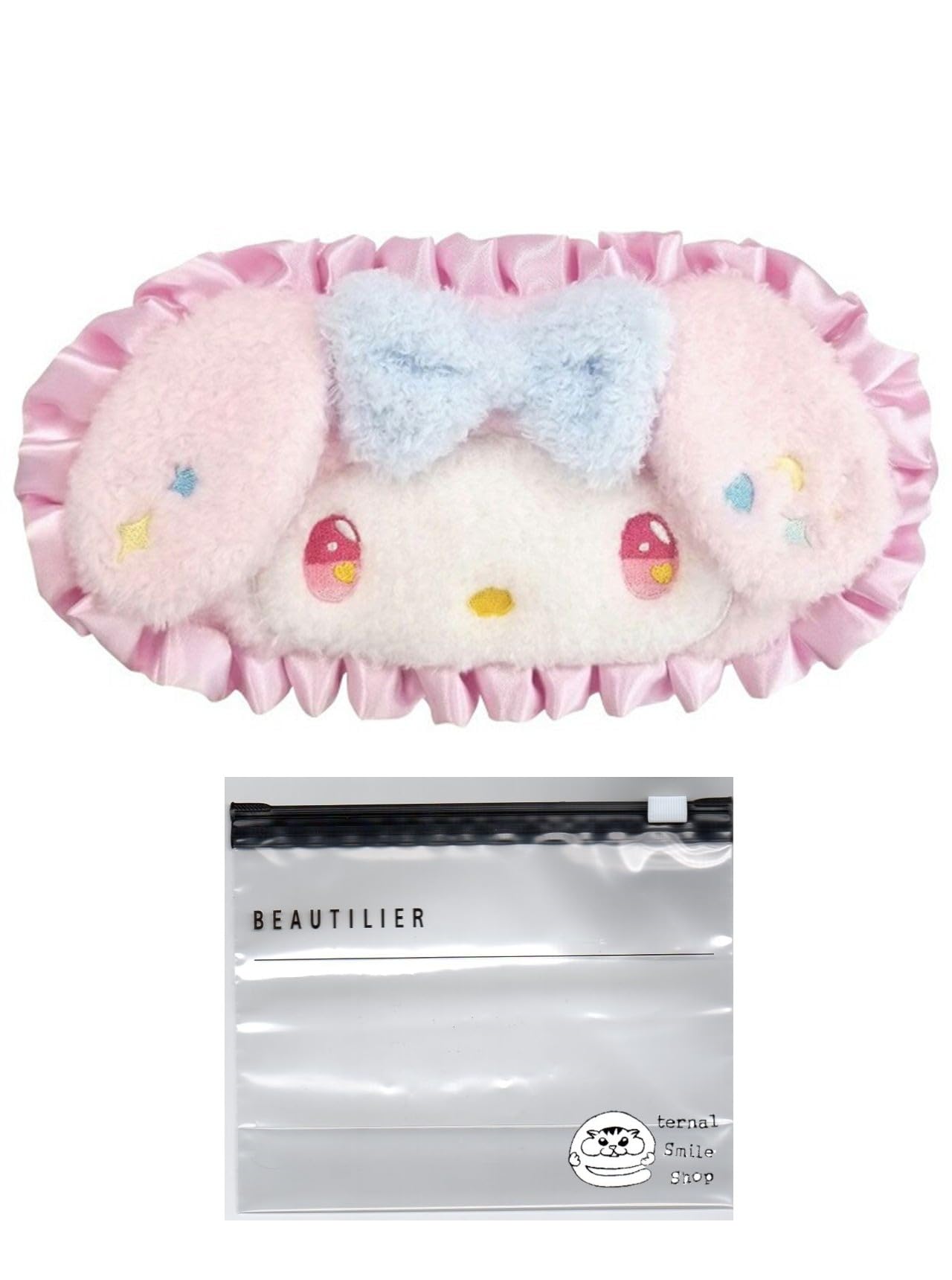 

Sanrio Повязка на голову для умывания лица Спортивная повязка на голову Тюрбан для волос My Melody My Melody Набор Слайдер Вер.4 (Повязка для волос, Сумка)