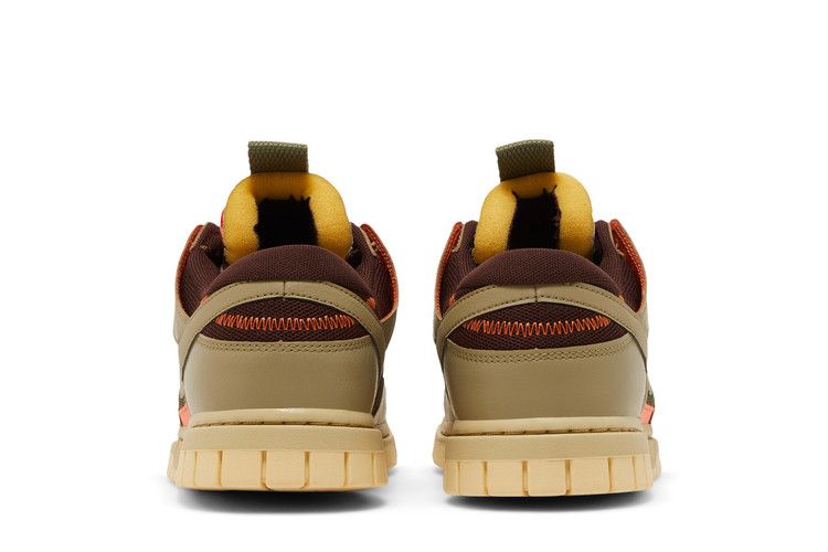 Herren Sneaker Nike Air Dunk Jumbo Medium Olive Medium Olive/Neutral Olive/Earth/Safety Orange