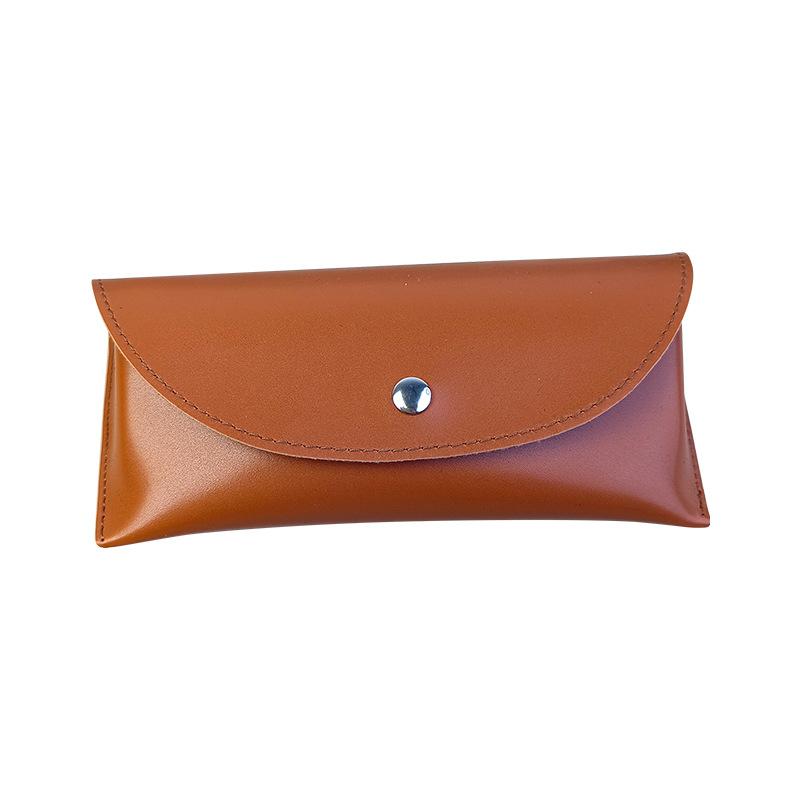 Δερμάτινη Θήκη Γυαλιών Ηλίου Δερμάτινη Θήκη, Απλή και Μοντέρνα Μονόχρωμη Συσκευασία Γυαλιών