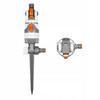 Garden Rotary Sprinkler On Spike 4-Function for Lawn Watering