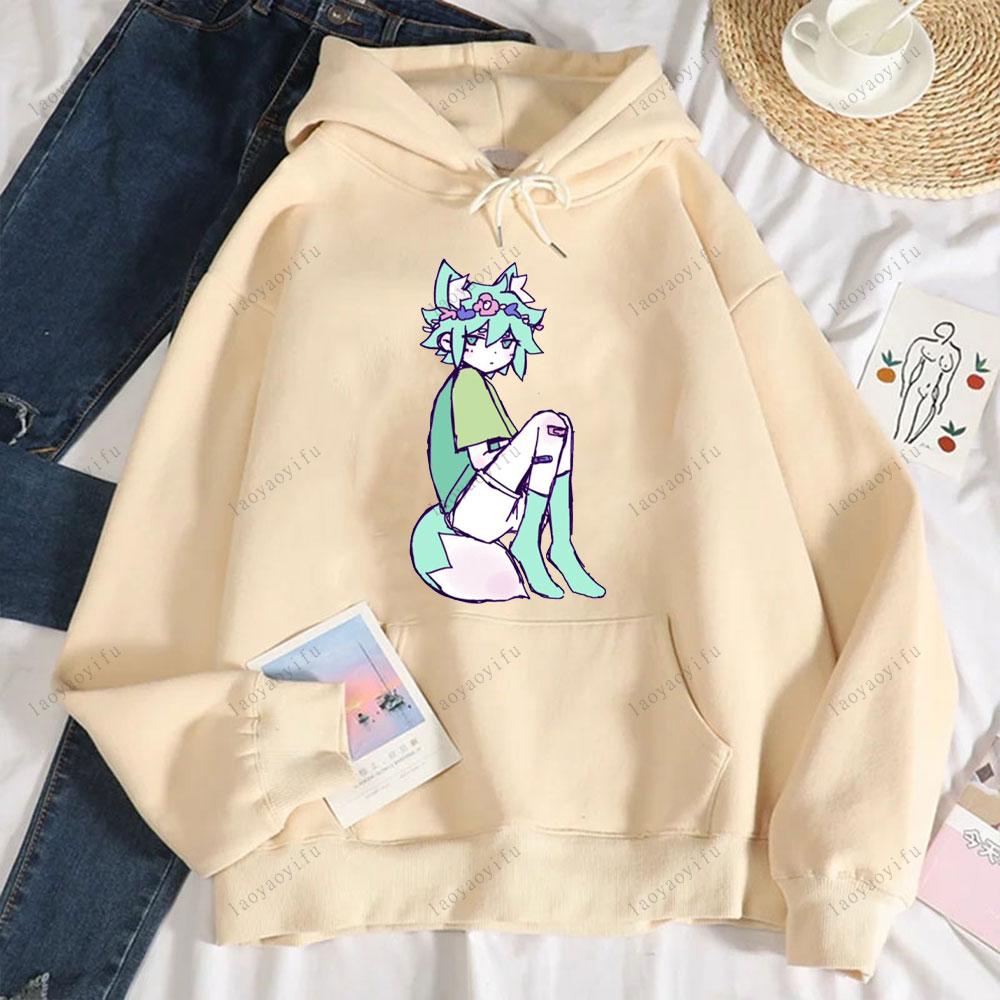 Omori Amusing Games Hoodie Printed Sportswear Unique Hot Selling Autumn and Winter Pullover Cartoon Popular Men Pullover