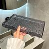 1pc S/L Large Capacity Desktop Storage tray,Transparent Glacier Texture Acrylic Tray Snack Sundries Organizer,suitable for Dressing Table,bathrooms.