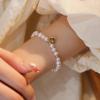 Small Love Freshwater Pearl Bracelet, Less Metal Wind Temperament, Simple and Versatile Commuter Bracelet