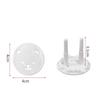 10/20/50PCS Baby Safety Child Electric Socket Outlet Plug Protection Security Two Phase Safe Lock Cover Kids Sockets