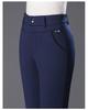 2023 Winter Women's High-Waist Fleece-Lined Straight-Leg Pants - Warm, Elastic, Casual Wear for Moms.