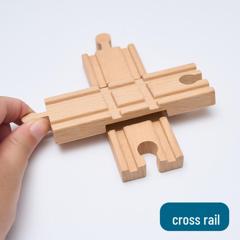 Elektrisk togsett i tre - Kompatibelt med Thomas