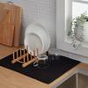 1 pièce Tapis d'égouttage en polyester pour plan de travail de cuisine Absorbant Réversible Tapis de séchage Pad Microfibre Protecteur de plan de travail de cuisine
