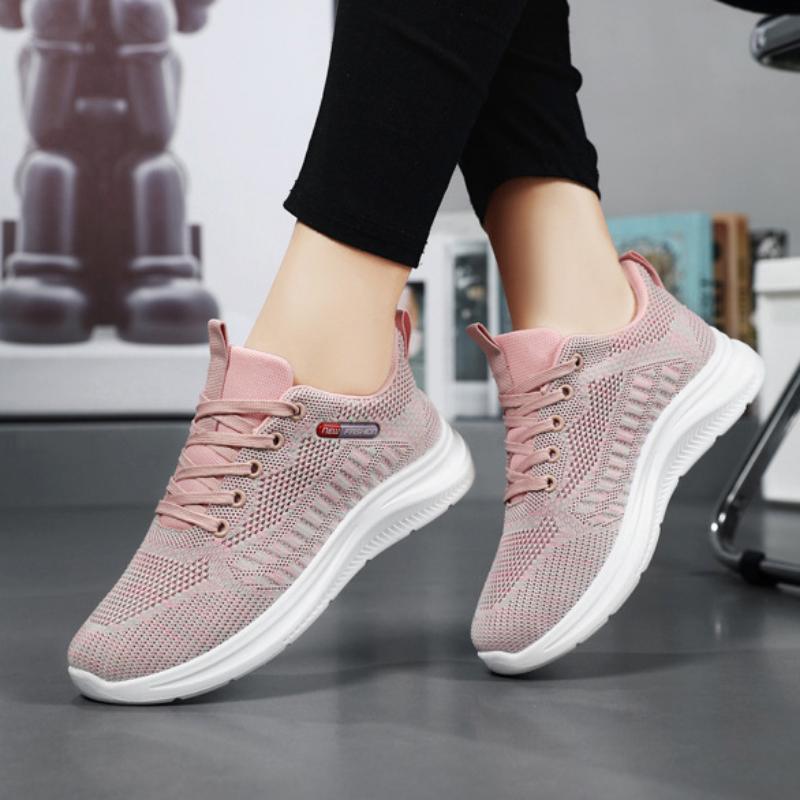 Summer Flying Mesh Shoes Soft Sole Casual Women's Sports Shoes