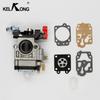 KELKONG New Design 52cc  47cc 49cc 15mm Mini Carb Carburetor 2-Stroke Gas Scoot Mini-Choppers ATVs Mower 40-5