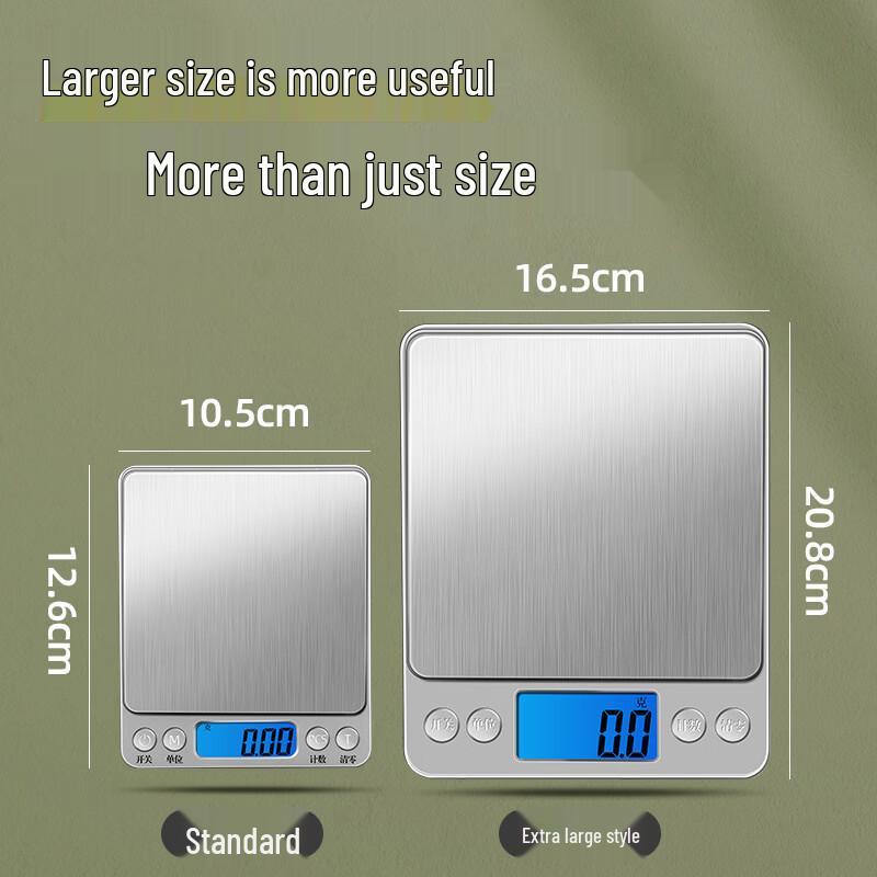 MiLing High-Precision Portable Digital Kitchen Scale 10kg/1g (CN version)
