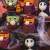 Stress Relief Ghost Toys Halloween Squeeze Toy, Bubble Pop Pumpkin Figurine, Cute Toy for Fidget Kids, Desk Decor Classroom Office, Gift Trick