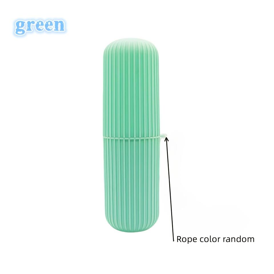 Travel Stripe Toothbrush Box Portable Wash Mouth Cup Brush Cup Set Teeth Set Teeth Set Teeth Jar Nordic Simple Toothbrush