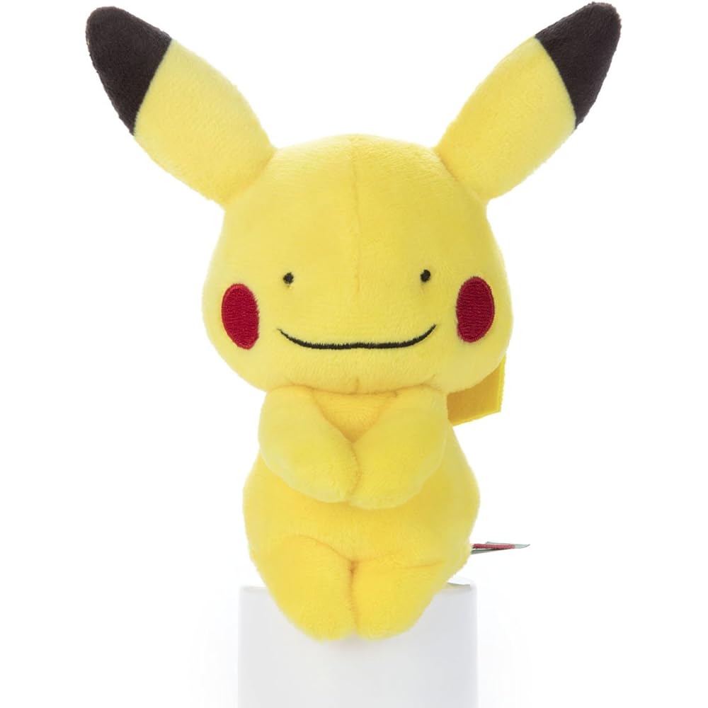 Pokemon Chocorisan Pikachu Transforming Ditto Figure Approximately 12cm Tall Collectible Toy