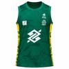Brazilský volejbalový dres 2026, Unisex tílko CBVP bez rukávů, Prodyšné tréninkové tričko, Plážový volejbalový tílko Muži Ženy