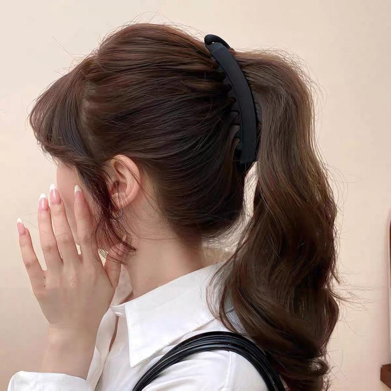 Non Slip Banana Claw Clips For Women Leopard Print Large Banana Clip For Thick Barrettes Ponytail Hairgrip Hair Accessories Gift