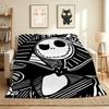 Nightmare Before Christmas Flannel Blanket Throw Blanket Soft Warm Sofa Bed Camping Home Decor Unique Christmas Gift C9211573