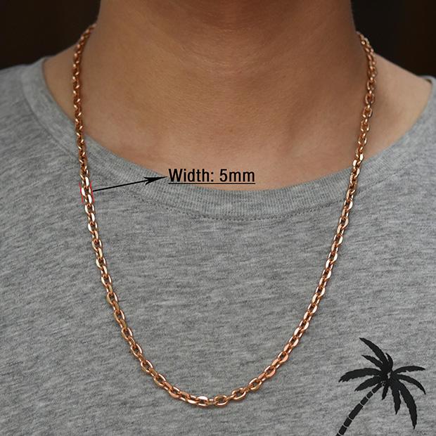 Fashion Women Men Stainless Steel Rolo Link O Chain Necklace for DIY Charm Pendant Metal Choker Jewelry Accessories Christmas