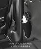 Yamazaki Bottle-Shaped Tissue Case with Lid, Black, W6.8 X D6.8 X H25cm, Tower, Car Tissue Bottle, Vertical Storage, 1829