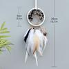 Home Decoration Crystal Stone Car Hanging Tree of Life Car Pendant Crafts Car Interior Decoration