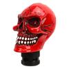 Skull Gear Shift Knob Red Universal Skull Head Resin Shift Lever Handle Shifter Knob Manual Lever Stick for Cars