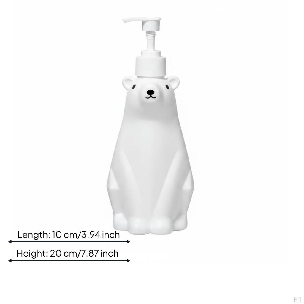 Schneebär Pumpflasche Große Kapazität Spender Leicht zu Drücken 450 ml