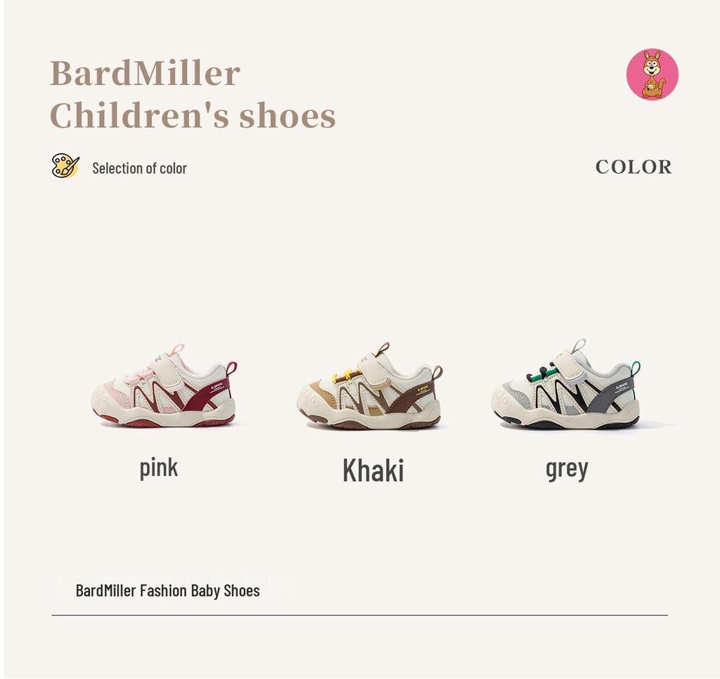 2026 Spring Baby Walker Non-Slip Mesh Shoes for Toddlers and Infants