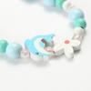 2pcs/Set Fashion Natural Wood Beads Jewelry Cute Animal Pattern Necklace Bracelet For Children Party Jewelry Girl Birthday Gift