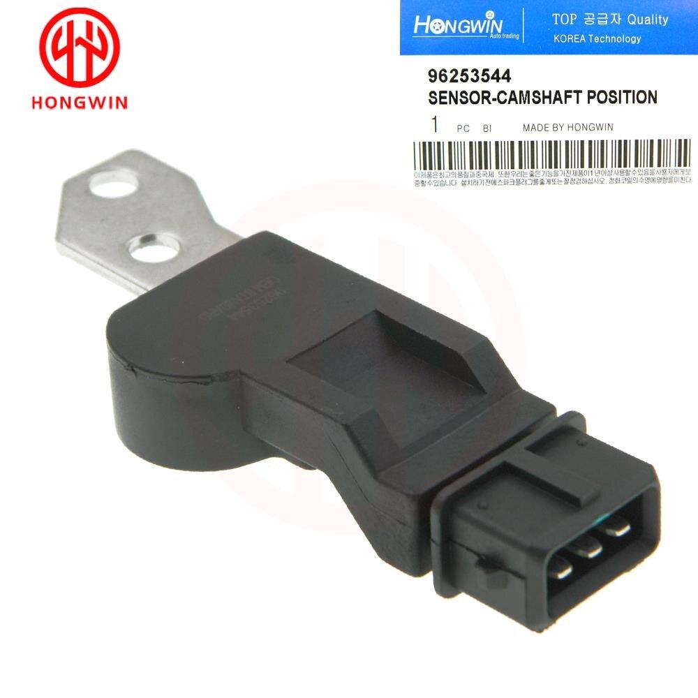 Genuine No: 96253544 Camshaft Position Sensor & Plug Wire For Chevrolet Aveo Curze Lacetti Rezzo Tacuma Pontiac Wave Daewoo 1.8L 96253544