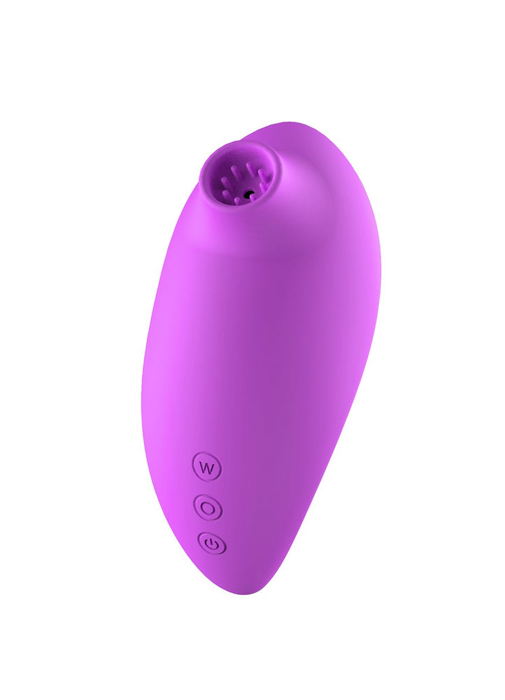2en1 Stimulateur Clitoridien à Picots Par Aspiration Avec Son œuf Vibrant à Distance Violet 0 B0009 Pur