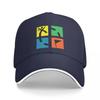 Berretti da Baseball Nuovi Geocaching Casquette Unisex Casual Berretti Estivi