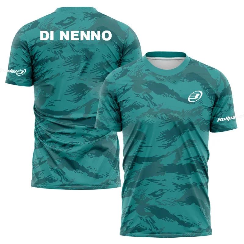Men s Quick Drying Padel T-Shirt 2023 Breathable Tennis Short Sleeve Tops World Padel Fans T Shirts Fitness Running Sportwear S