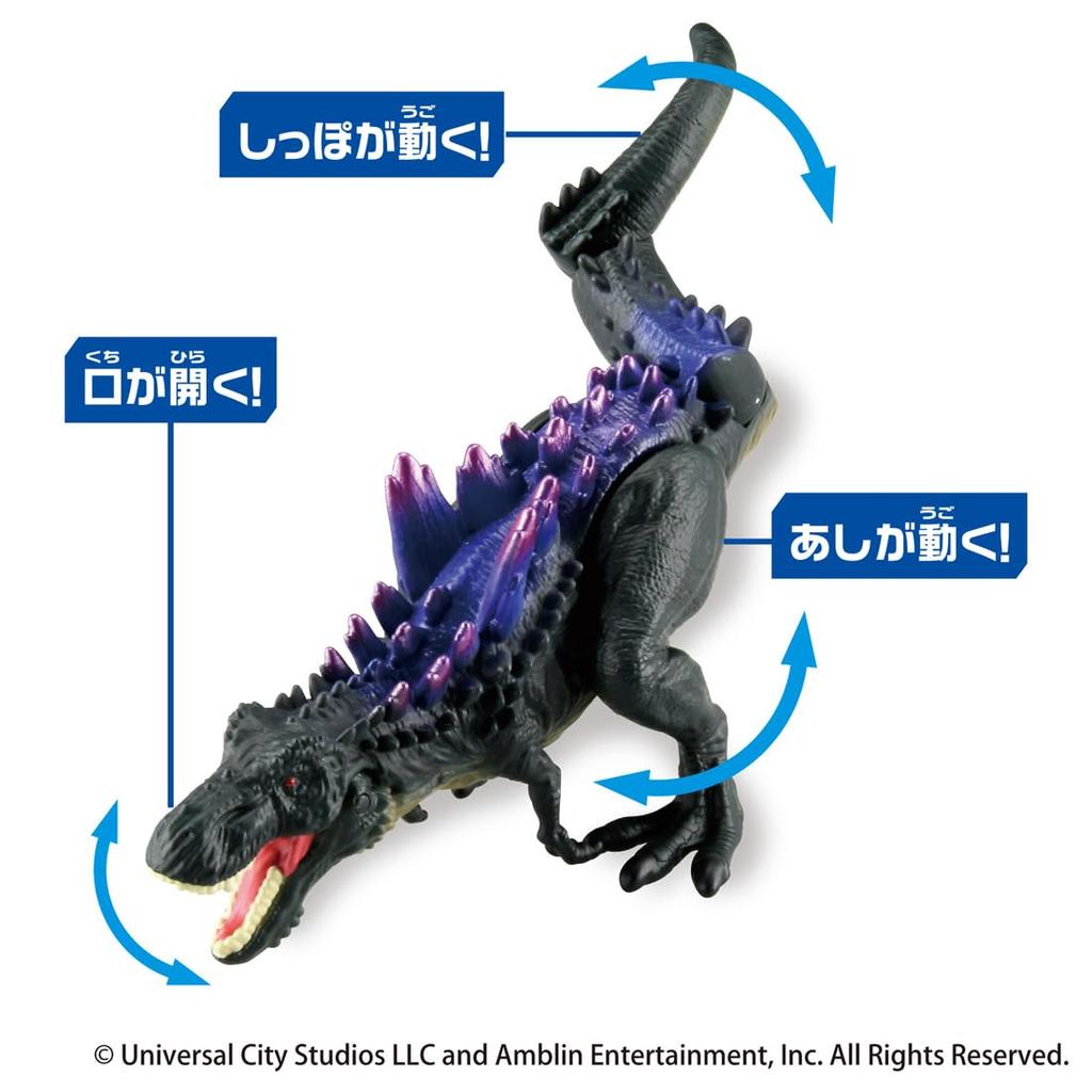 Takara Tomy Ania Jurassic World Alive Mortom Tyranno VS Tyrannosaurus Set Animal Dinosaur Toy for Ages 3 and Up (Second Generation) -