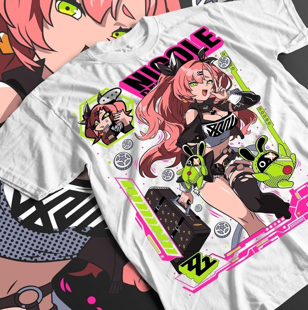 

Zenless Zone Zero nicole demara T-shirt Short Sleeve Unisex All Sizes XL