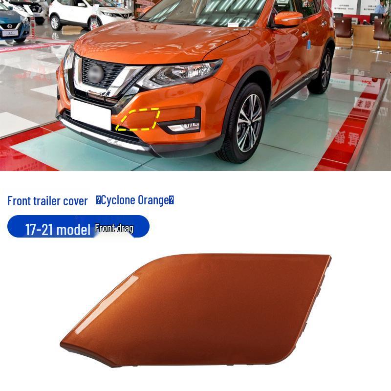 Nissan X-Trail Voorbumperbeschermer & Trekhaakafdekking