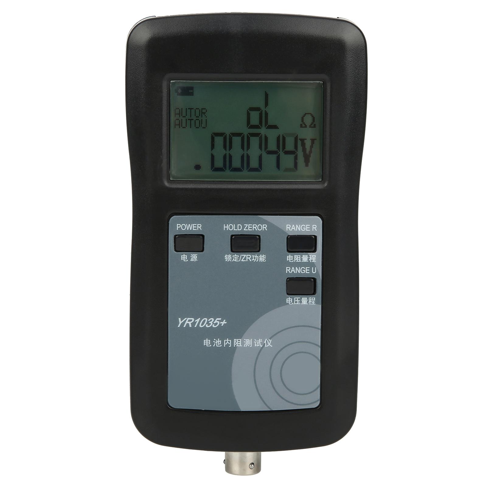 

Високоточний тестер внутрішнього опору літієвих батарей YR1035 Комплект Діапазон тестування 20 мОм 200 Ом