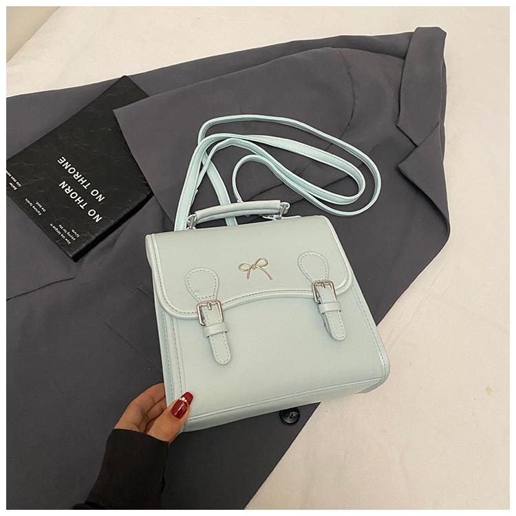 

Korean portable personalized bag women s 2025 new trendy fashion backpack college style multi-functional shoulder backpack