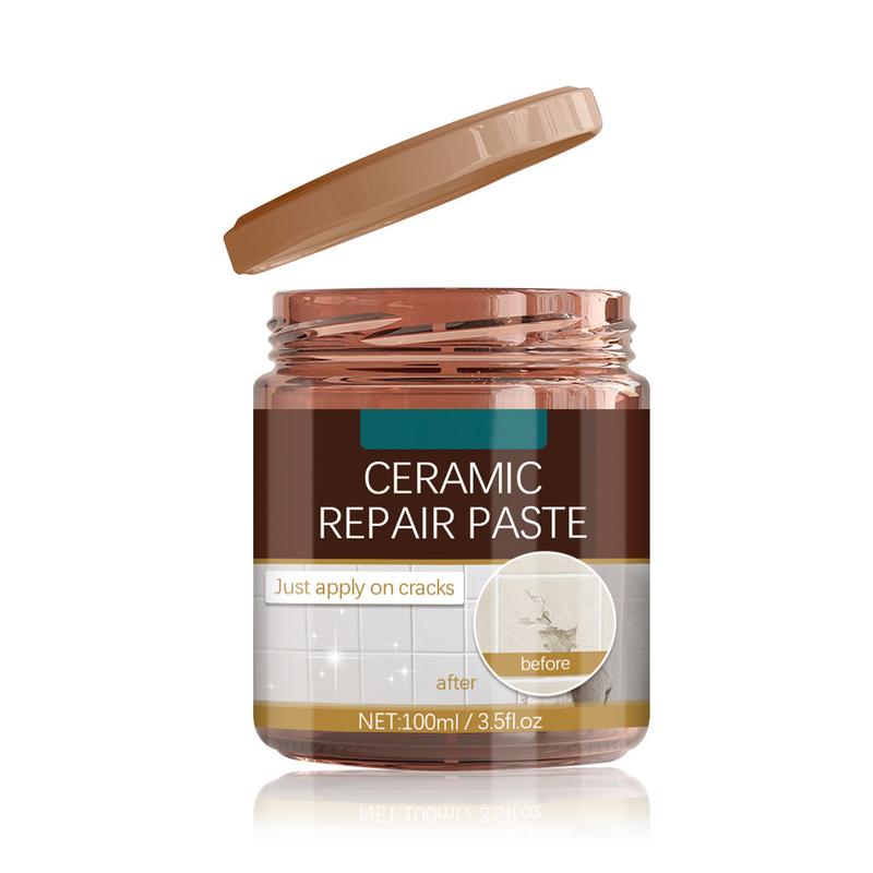 100ml Bath Tub Crack Repair Ceramic Tile Small Hole Repair Home Wall Repair Kit For Enamel Fiberglass Porcelain Scratches Dents