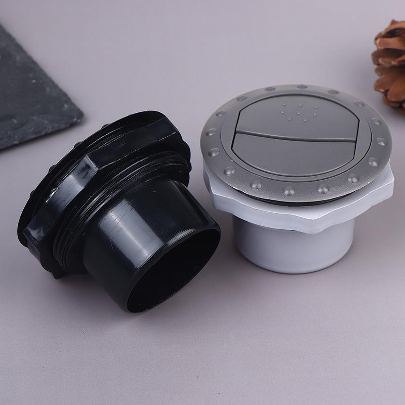 1Pc Round Dashboard Air Conditioning Outlet Deflector For RVs Buses Yachts Diesel Heater Ducting Air Vent Accessory