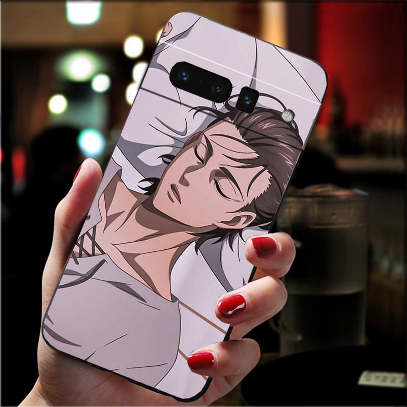 

Eren Yeager attack on titan Carcasa Funda Phone Case For Google Pixel 10 9 Pro XL 9A 8 7 6 Pro Pixel 8A 7A 6A Pixel 8 7 6 5 Google Pixel 9 Pro