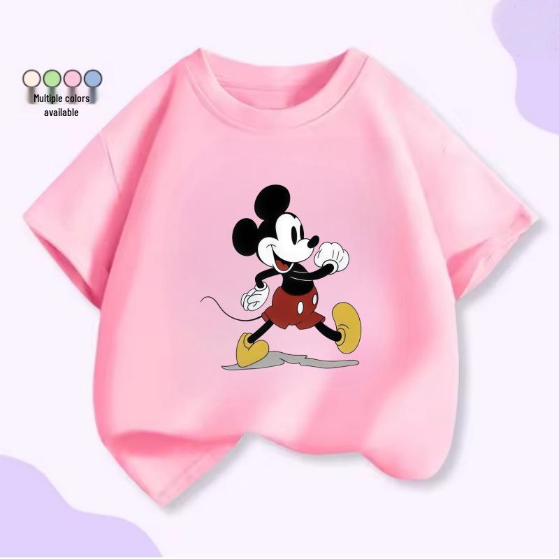 Disney Retro Mickey Kids Short Sleeve T-Shirt 130 cm