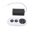 2.4G Wireless One Hand 4 Channel Remote Control with Receiver Dual Motor Mixing Control Mode Fine Turning Remote Controller for RC Car Boat