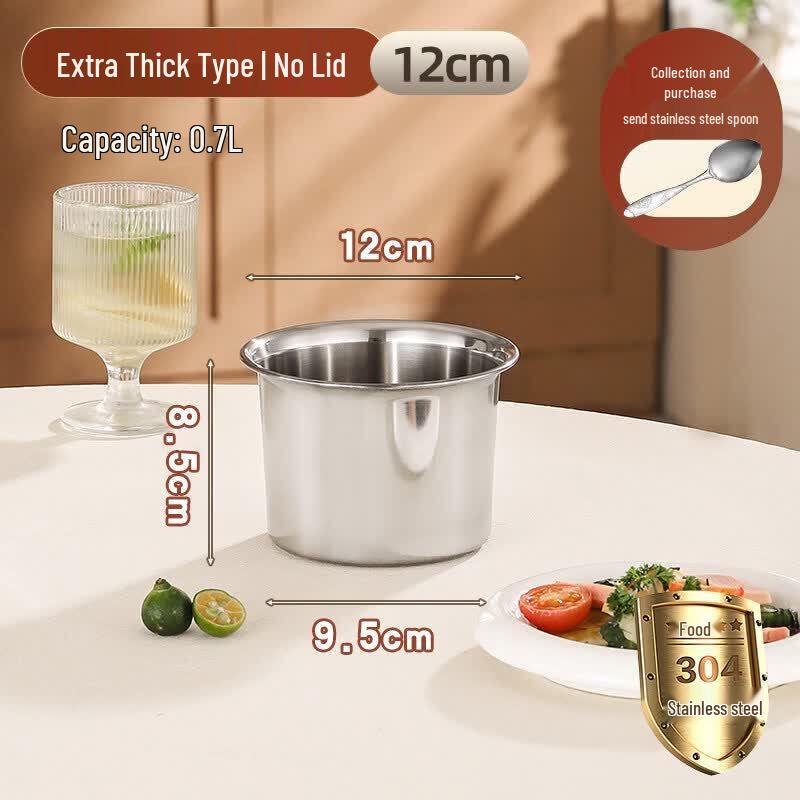Qiwei 304 Stainless Steel Mixing Bowl with Lid