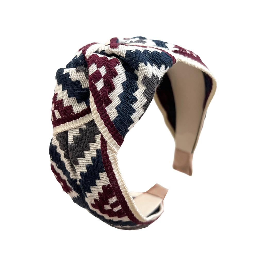 Creatieve Geborduurde Haarbanden Elastische Boheemse Hoofdbanden Strand Haaraccessoire Voor Vrouwen Culturele Mode Accessoires