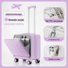OEING Kids Front-Opening Carry-on Luggage