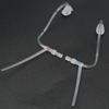 20pcs 107 Hearing Replacement Tubes Left Right Ears Hearing Aid Slim Tube Accessory